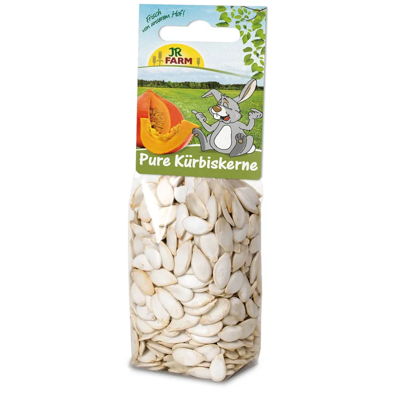 JR FARM Pure Kürbiskerne 125g Kleintiersnack Begrenztes Angebot